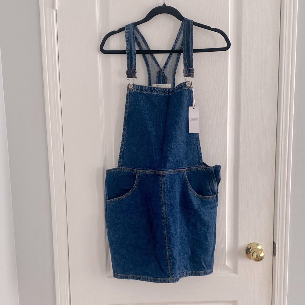 Denim Overall Dress